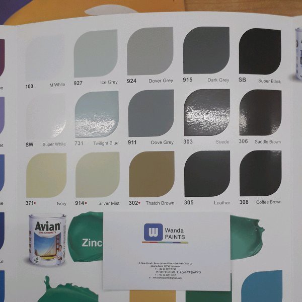 Termurah  CAT AVIAN 1 KG - CAT KAYU DAN BESI