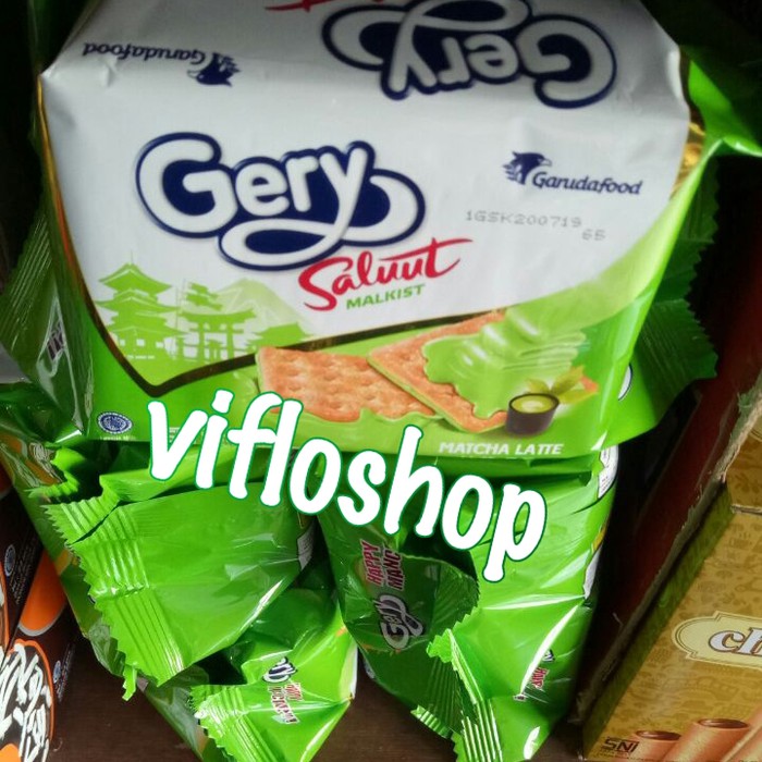 

GERY SALUUT MALKIST GREEN TEA 110 GRAM (GERY SALUT MALKIST GREEN TEA)