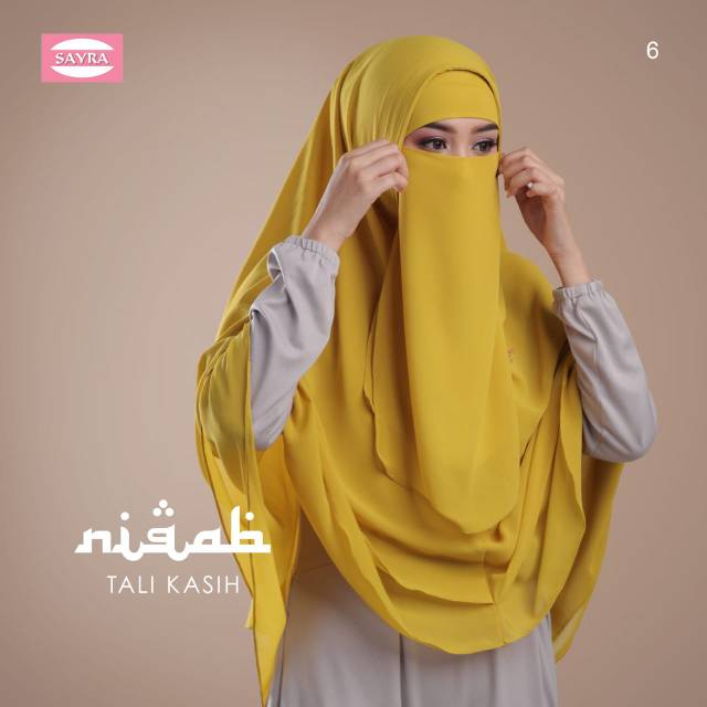 Sayra Hijab niqob tali kasih ORIGINAL