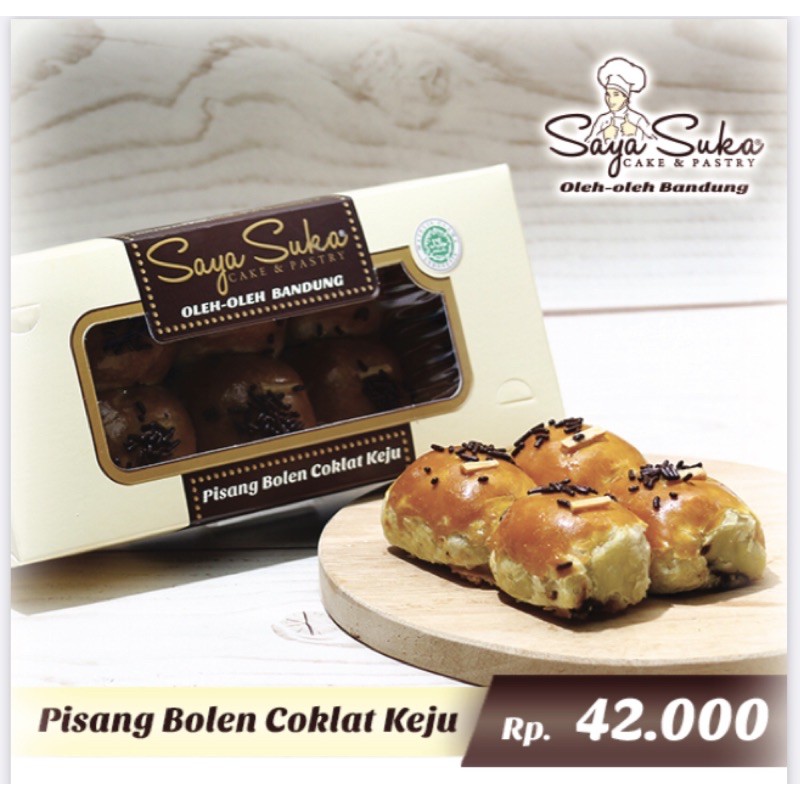 

pisang bolen coklat keju