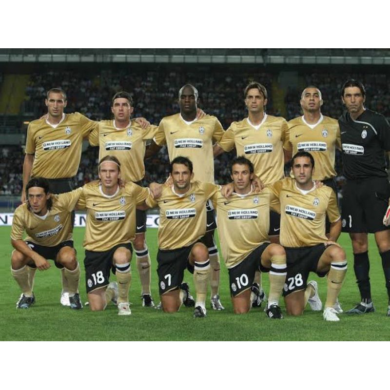 jersey retro juventus 2009 away new holland gold