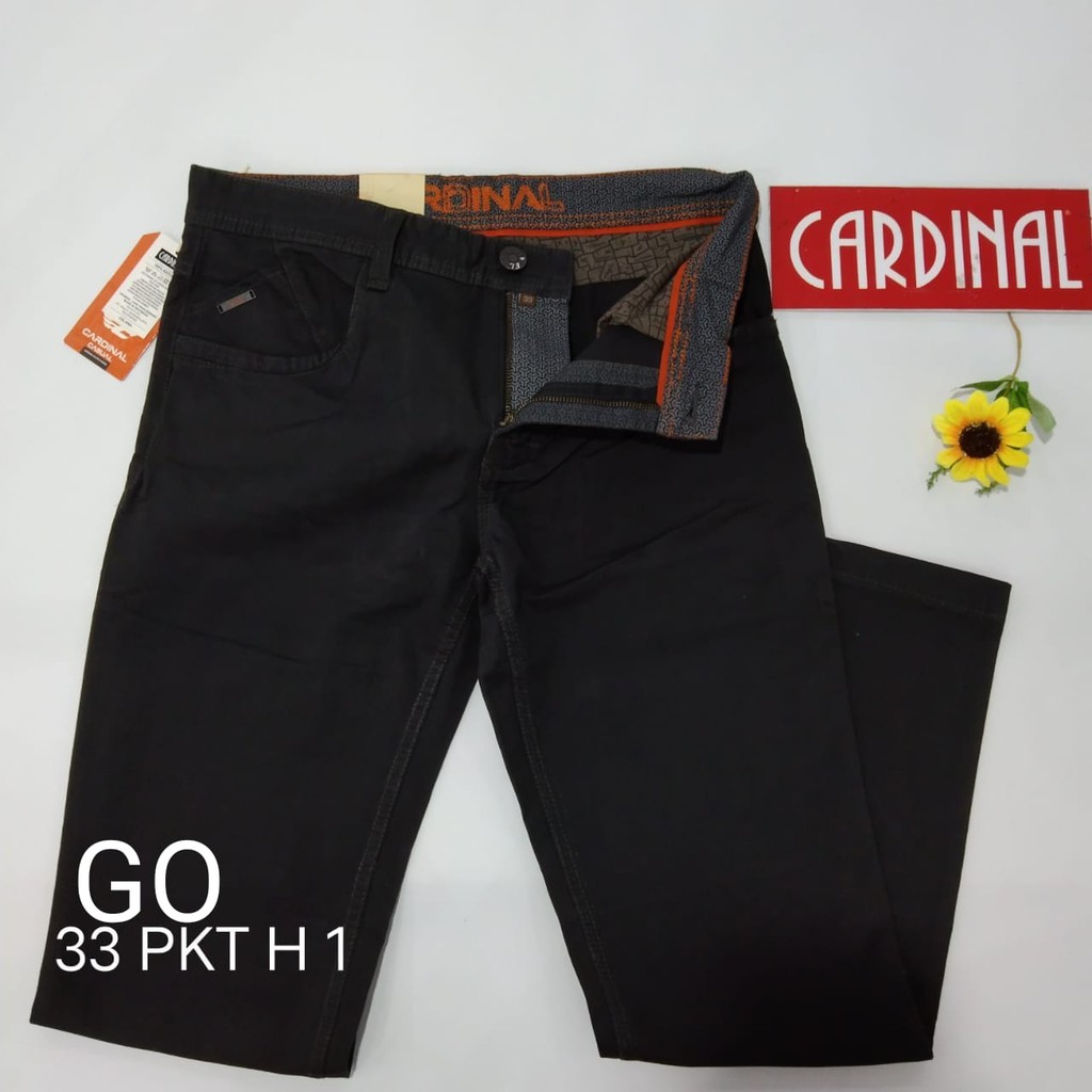 gof 33-PKT CARDINAL CASUAL CELANA POCKETS PANJANG Celana Chino Pria Fashion Laki Brand Kekinian