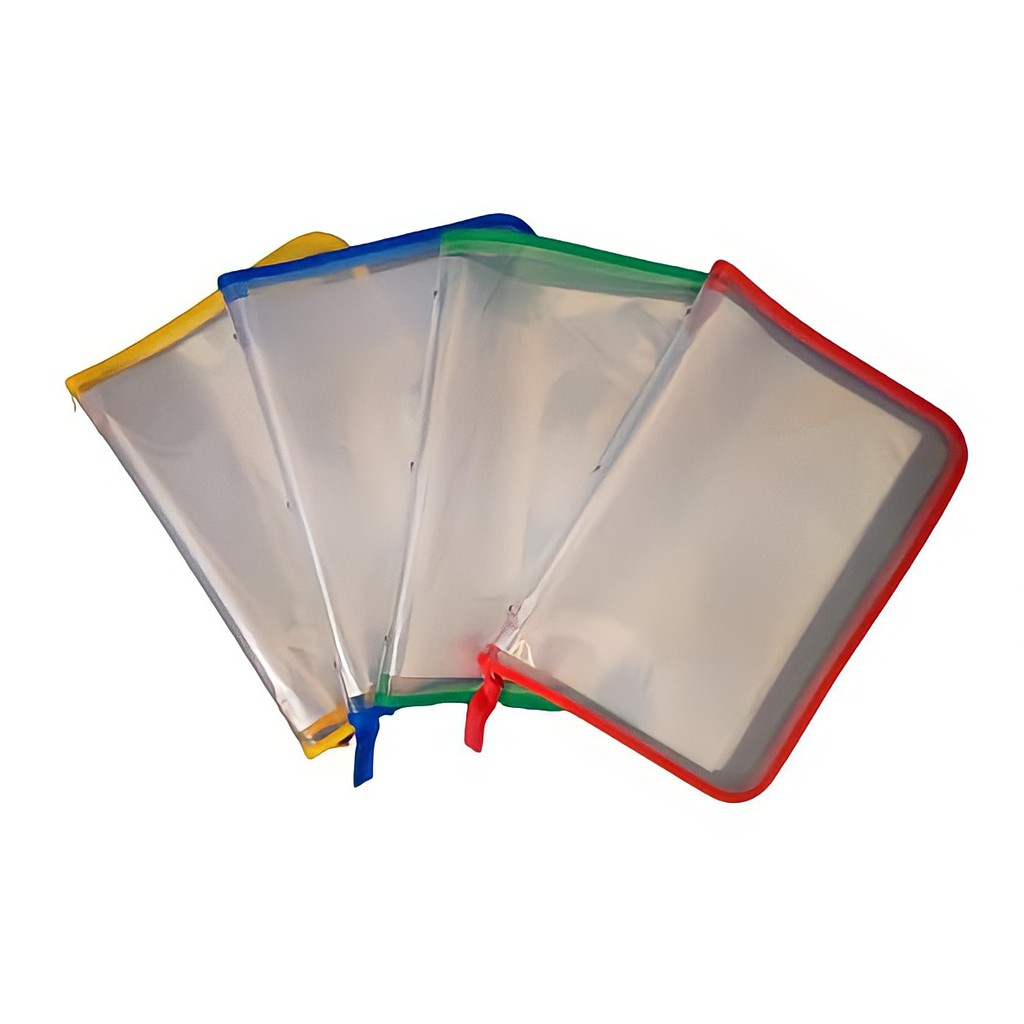 MAP PLASTIK CLEAR HOLDER SLETING FOLIO F4 20 LBR DOKUMEN KEEPER DISPLAY