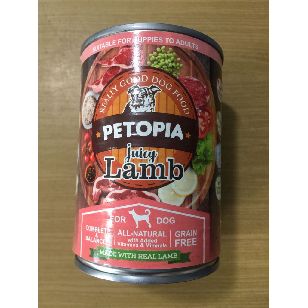 PETOPIA Makanan Basah Kaleng Petopia 380g Dog Canned Food Wet Dog Food