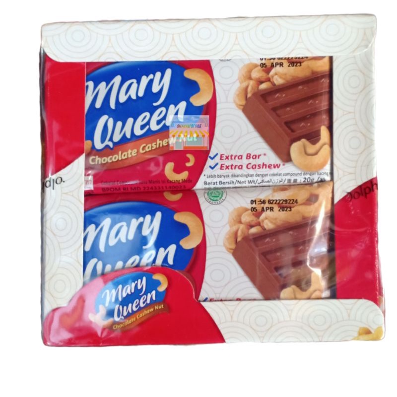 

Mary Queen Coklat Kacang 12pcs x 25gr