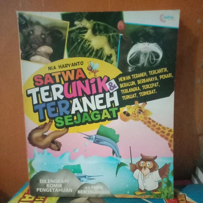 buku pengetahuan : Satwa terunik dan teraneh sejagat