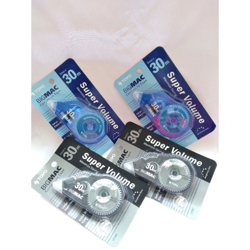 

CORRECTION TAPE / PENGHAPUS TINTA/ TOYO CT-301