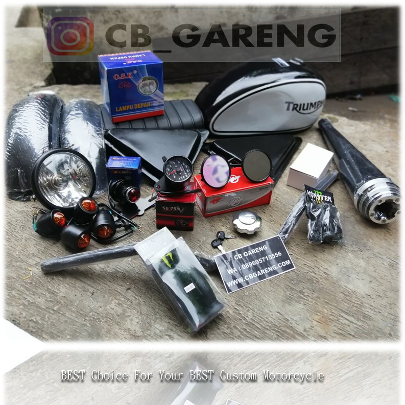 PAKET JAPSTYLE TIGER - MEGAPRO - GL - SCORPIO - BYSON - THUNDER