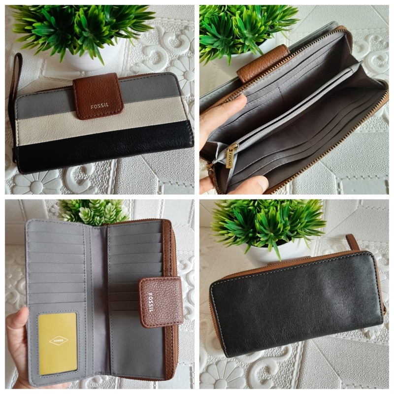 Dompet Fossil Madison Zip