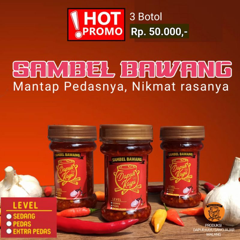 

Sambal Bawang Dapur Kayu