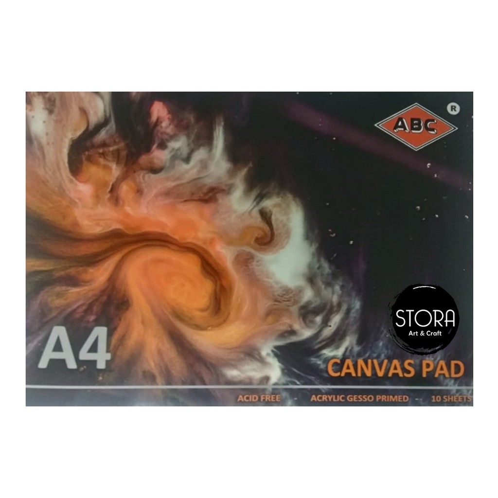 

ABC CANVAS PAD A4