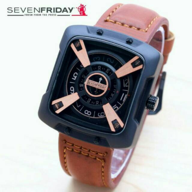 JAM TANGAN PRIA SEVENFRIDAY KOTAK