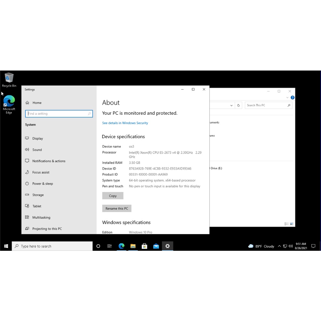 VPS Windows Harian | RDP Windows - Support Emulator