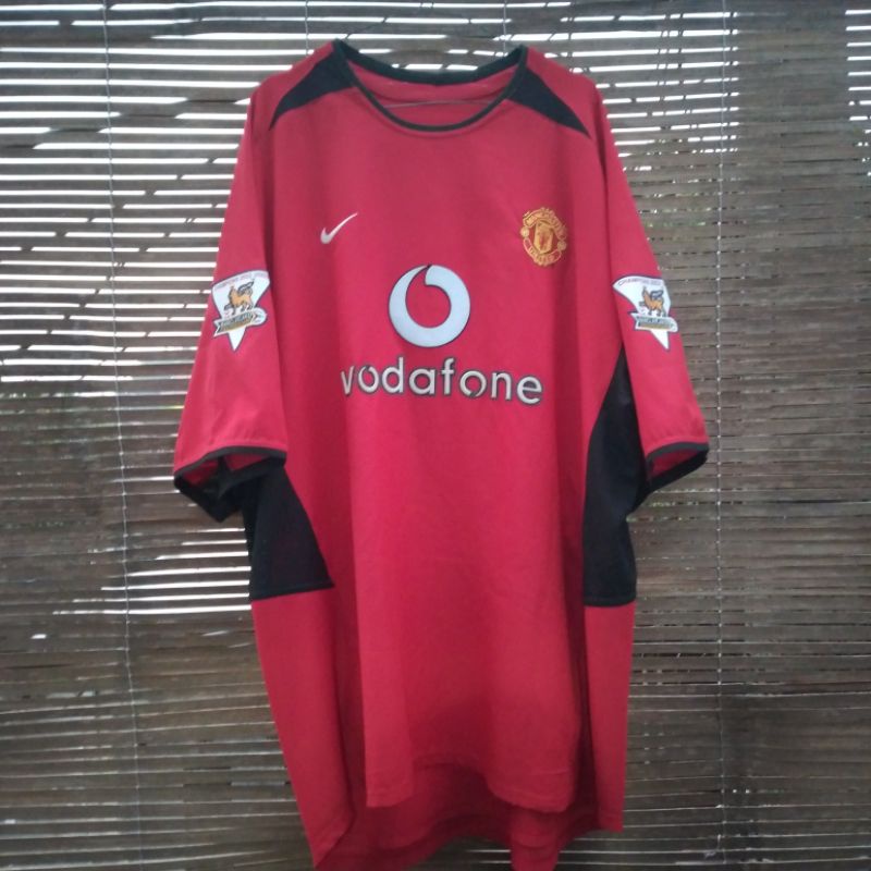 Jersey home manchester united 2002