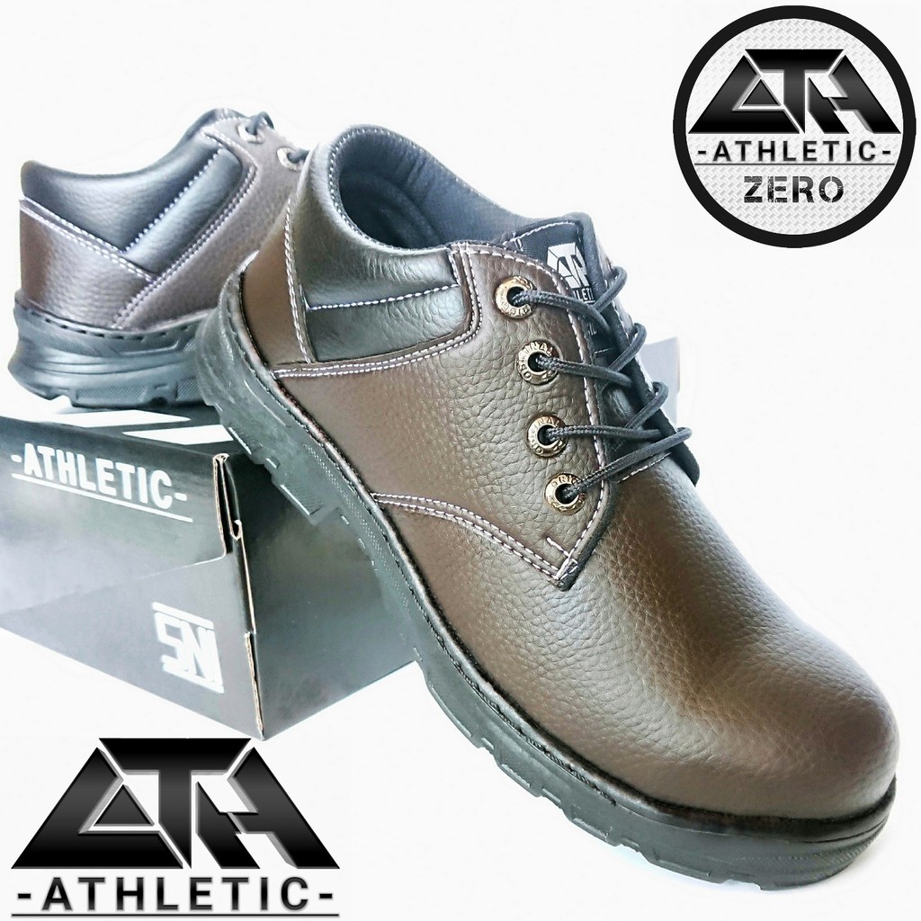 Sepatu Safety Pendek Tali Sepatu Kerja Safety Proyek Konstruksi Industri Safety Shoes Septi Semi Bot