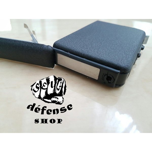 Kotak Roko Panjang/Gangster Cigarette Case Model Dorong/Slide+Lighter