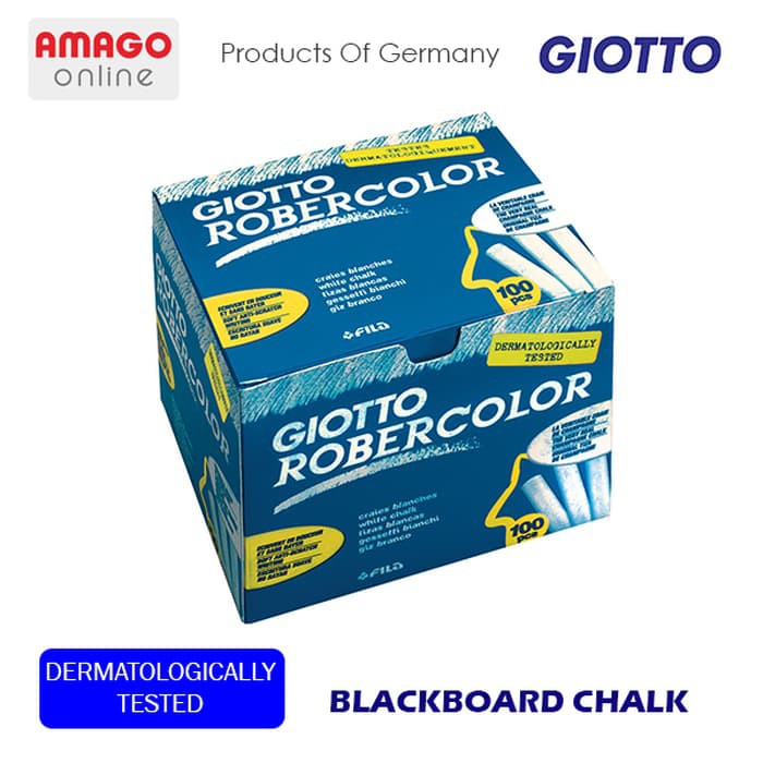 

Tinta Pilot - Label Cetak Harga - Pita Label Printer Casio Giotto Blackboard Chalk - 100 Pcs - White