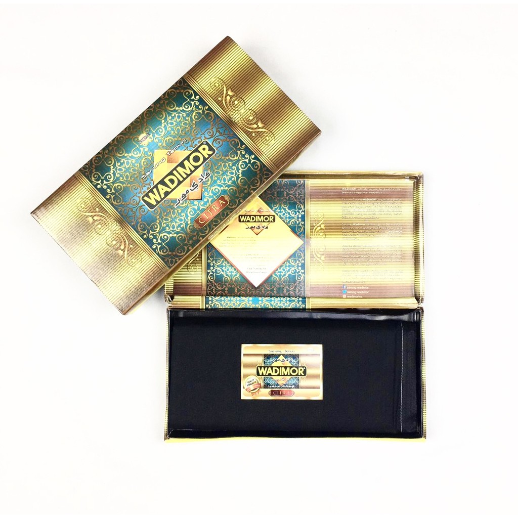 Terbaru Laris Sarung Wadimor Citra | *per 1 buah* | Polos Hitam ( PH ) Murah