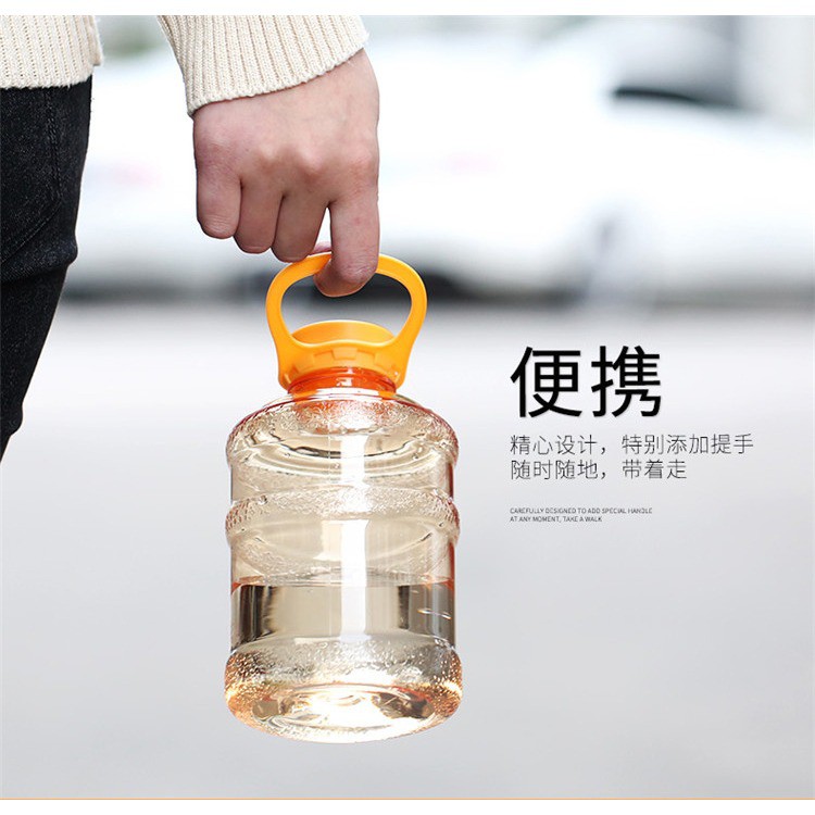 Botol Minum Bentuk Mini Botol Galon Kecil Unik Water MemoBottle 650ML p35
