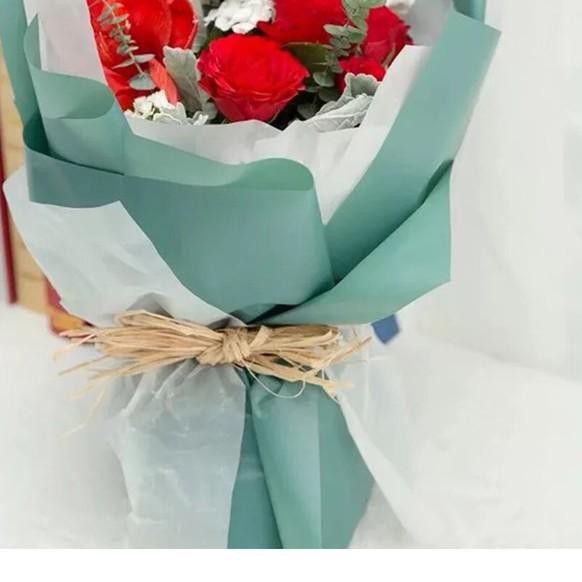 

Kertas bunga (20lembar) /Full color cellophane wrapping paper kertas bunga