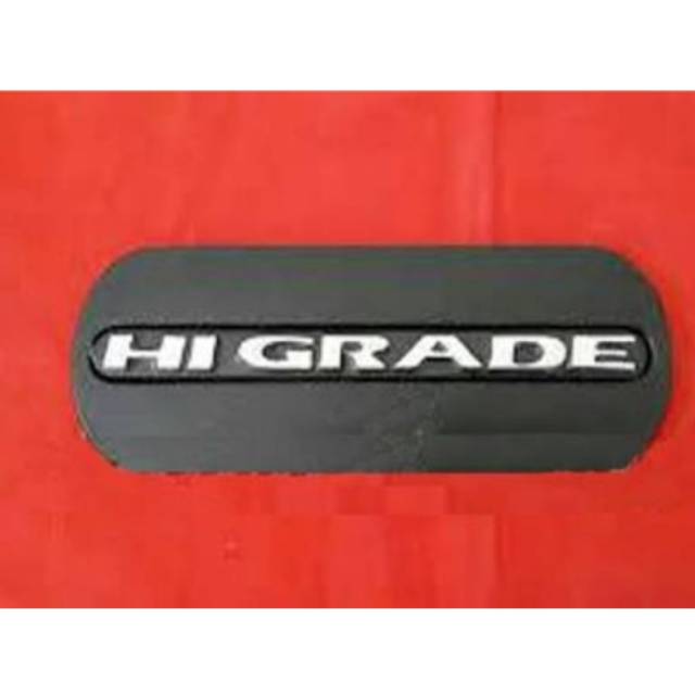 Emblem HI GRADE ISUZU PANTHER