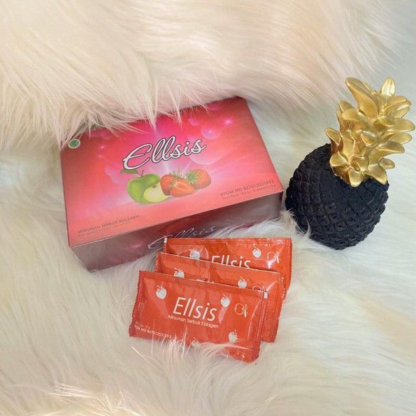 (RESELLER) 5 box ellsis serbuk collagen