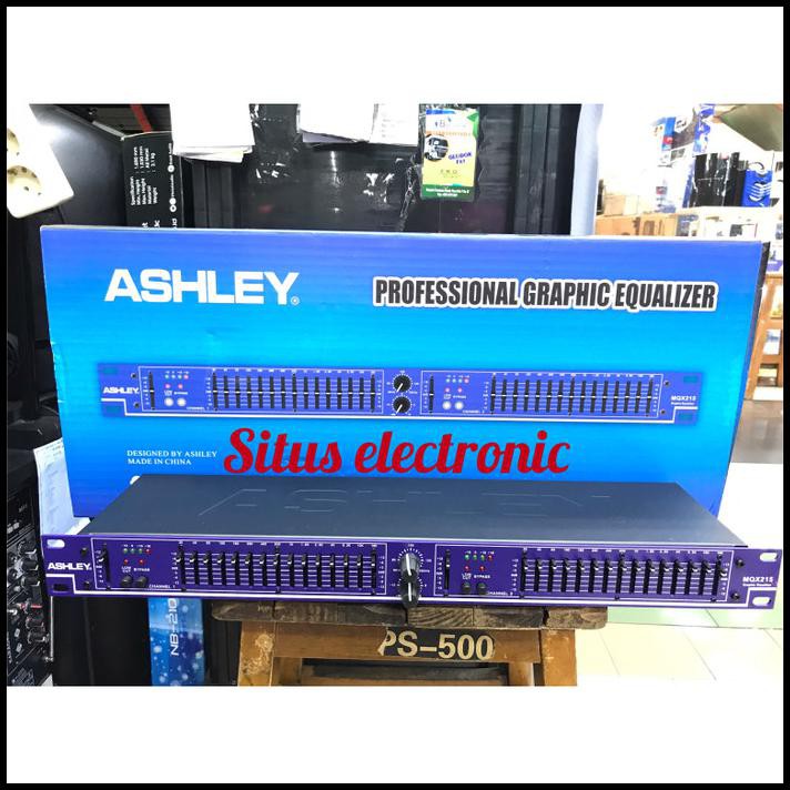 Equalizer Ashley Mqx215 Original Equalizer Out Subwoofer Ashley Mqx 21