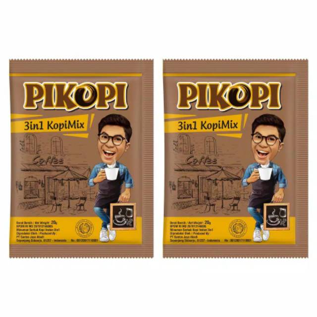 Pikopi Sachet | Kopi Murah | 1 Sachet 1 Pcs