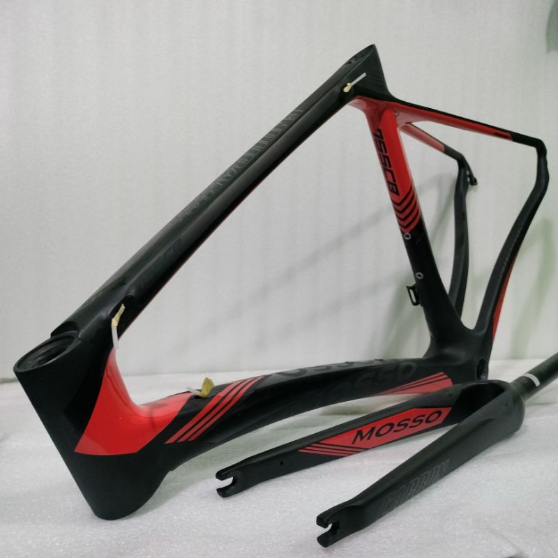 Frameset roadbike Mosso 755cb include fork carbon - Frame set Full Carbon