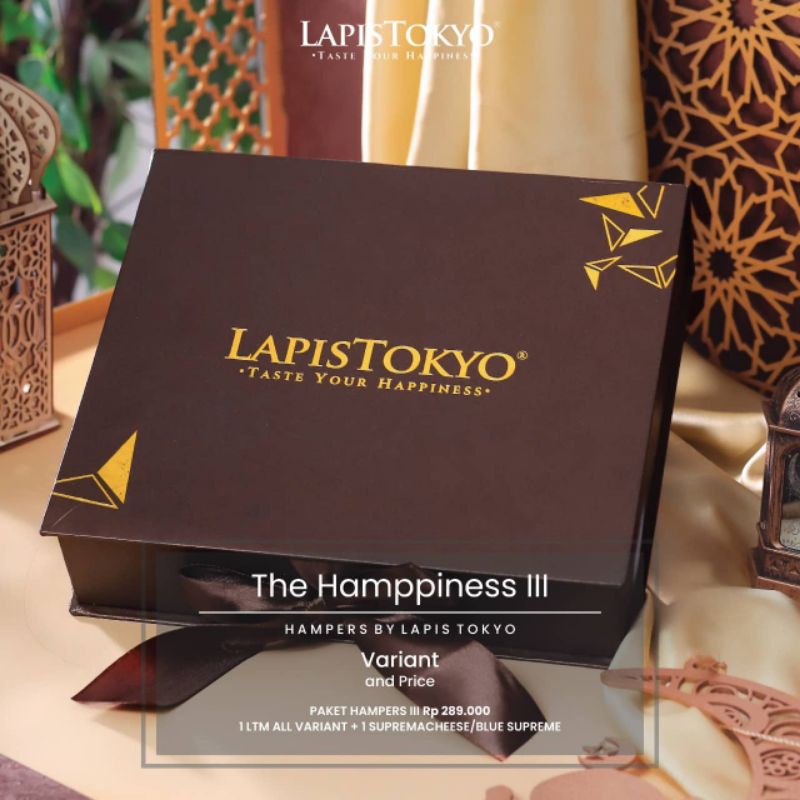 

The Hamppiness III By LT - Paket Hampers isi 2Varian (1 reguler+ 1Supremacheese/ori)