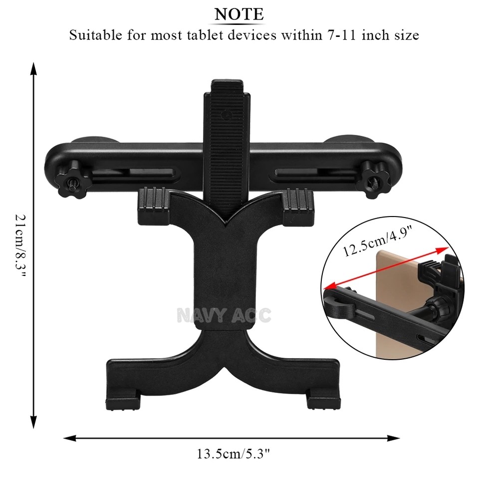 Holder Mobil Ipad - Holder Tablet Jok Mobil - Universal Holder Tablet