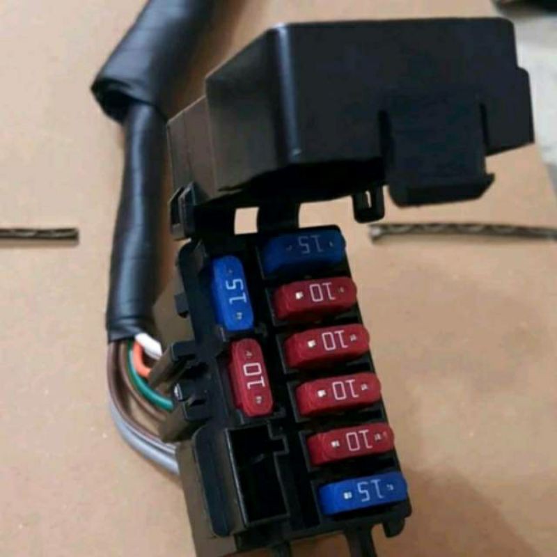Promo Kabel Box Set Sekring Pius Sekring  Fuse Honda Fi New Cb 150r Cbr 150 Led Original