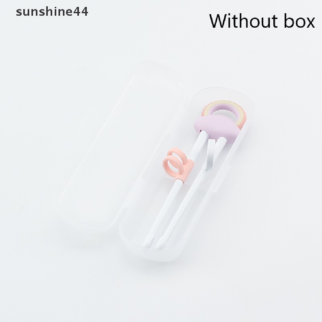 Sunshine Sumpit Portable Reusable Untuk Anak Belajar Makan