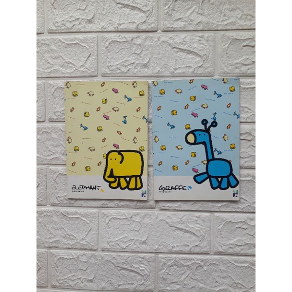

Double A Notebook 800 Buku Tulis korea ukuran A5 bundling set 2pcs