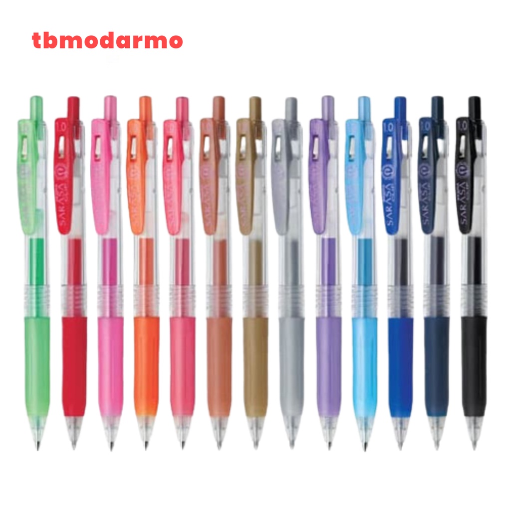 

TBMO (ECER) BOLPEN ZEBRA SARASA CLIP 1.0 -