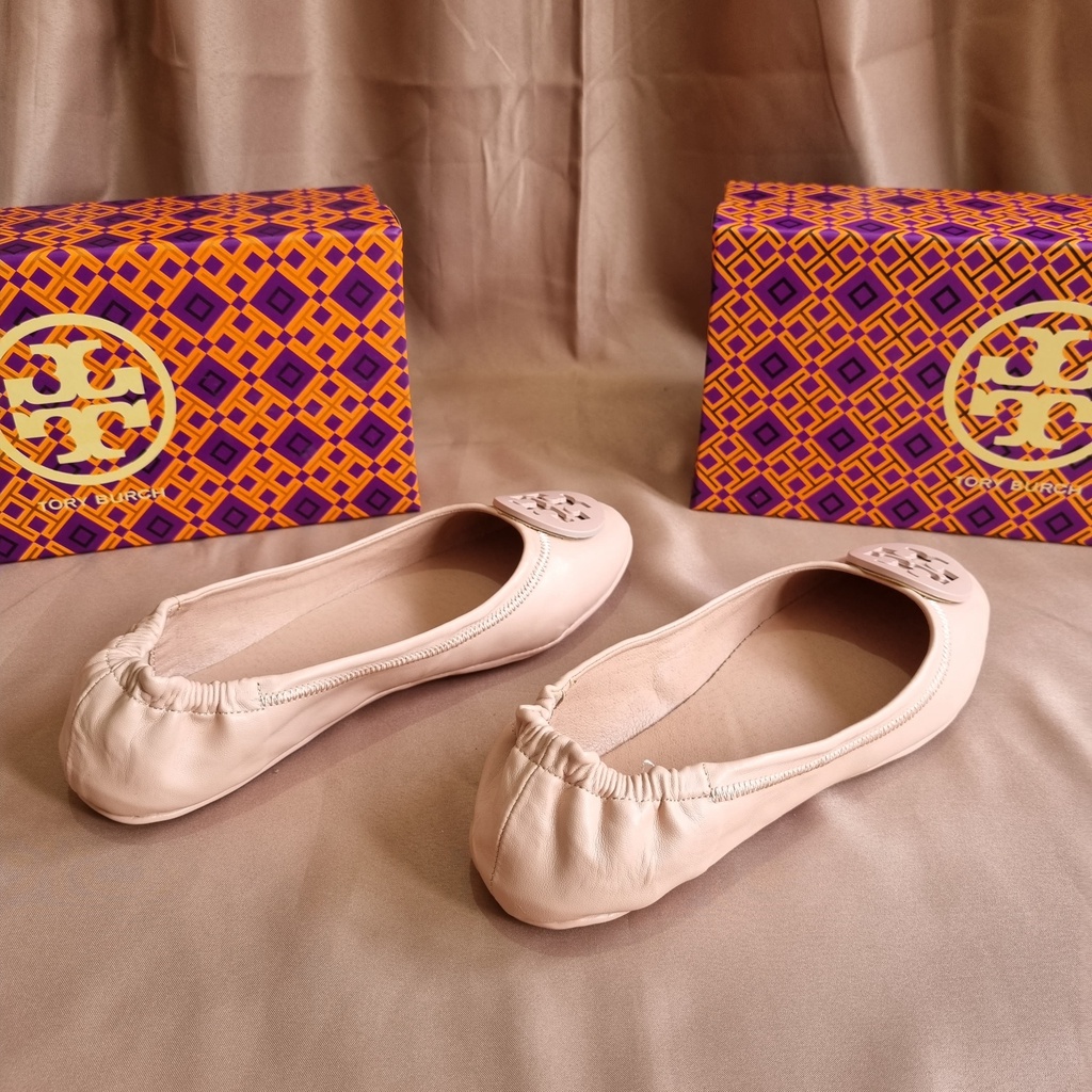 SEPATU TORY BURCH WANITA BALLERINA