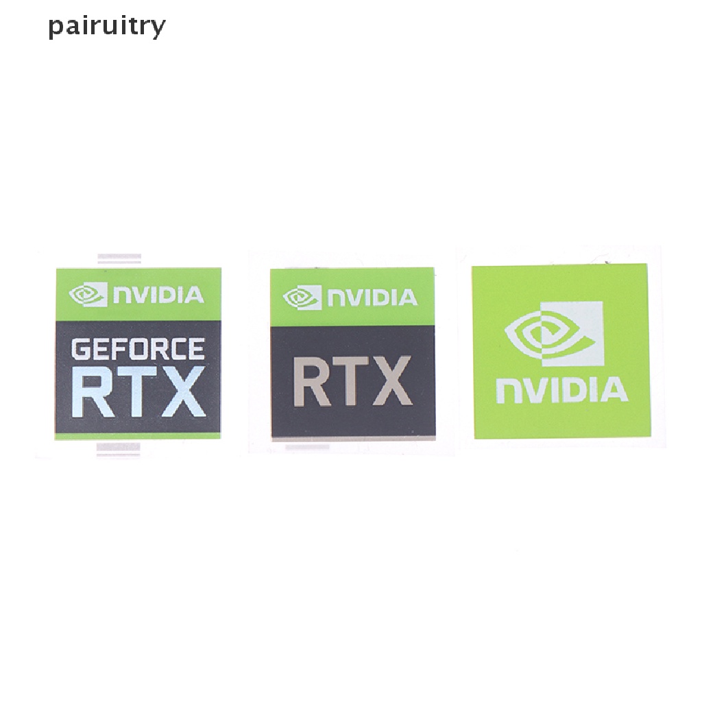 Stiker label Kartu Grafik desktop laptop RTX 3090TI 3080TI 3070 3060