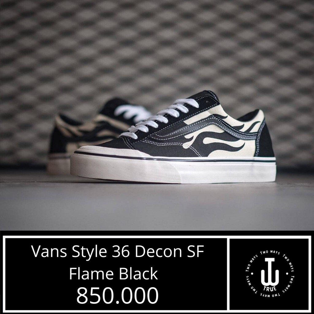 vans old skool style 36 sf flame