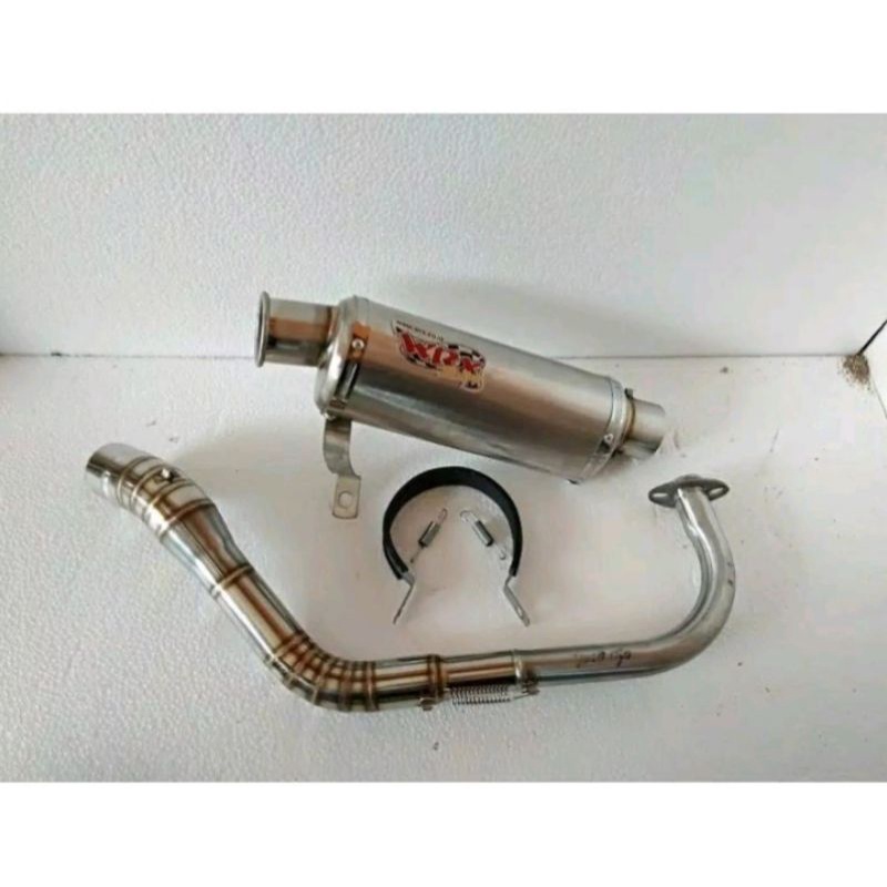 Knalpot WRX oval for Matick beat Mio scopy Vario dll
