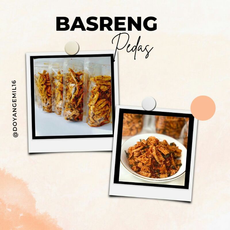 

Basreng pedas daun jeruk