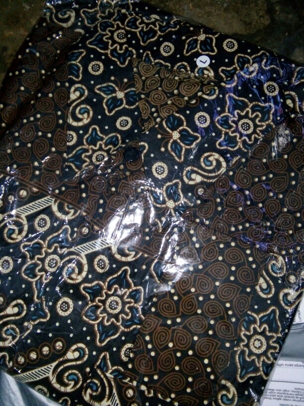 Batik Couple Keluarga Sania Ruffle Ori Ndoro Jowi Dnt Mataram