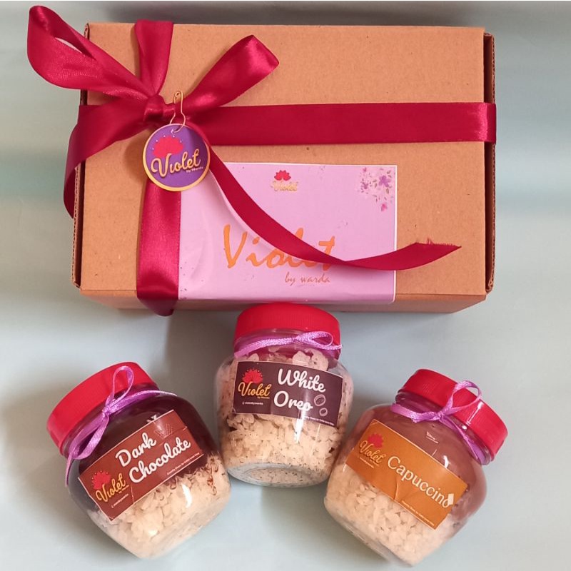 

HAMPERS CRUNCHY CHOCO JAR Gift Box Souvenir Parcel/ Ulang Tahun