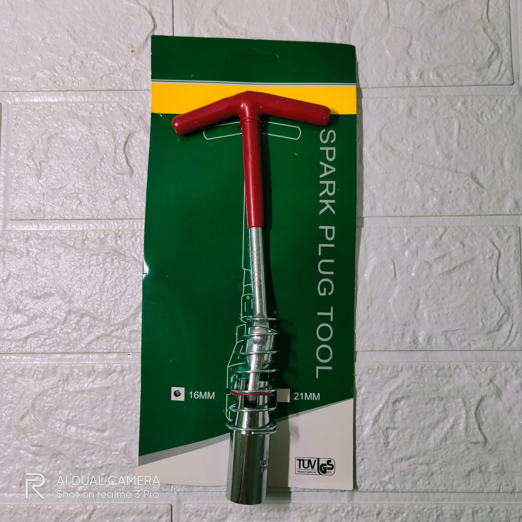 Kunci Busi Motor 16mm Flexyble- Kunci Busi Motor