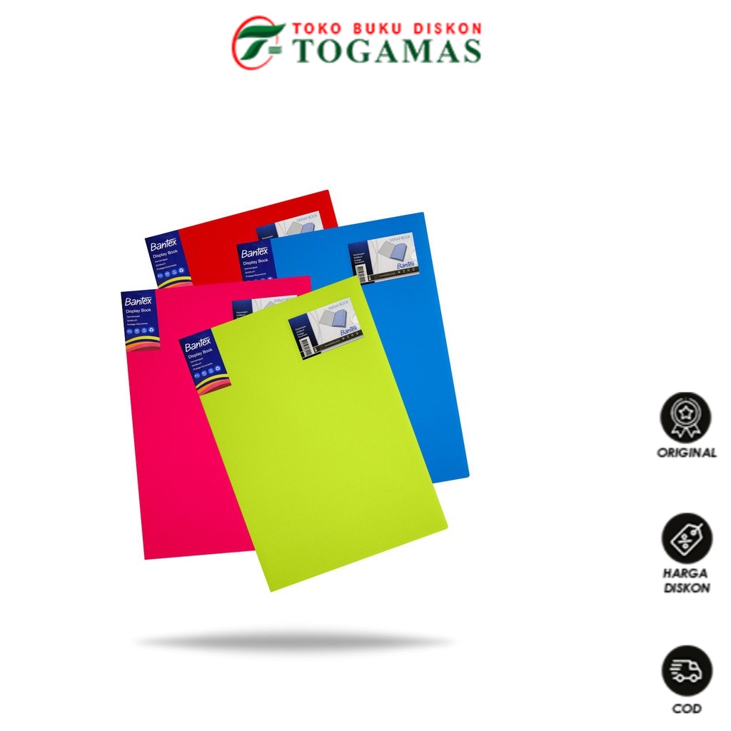 

READY STOCK !! DISPLAY BOOK FC 40/60 POCKETS BANTEX