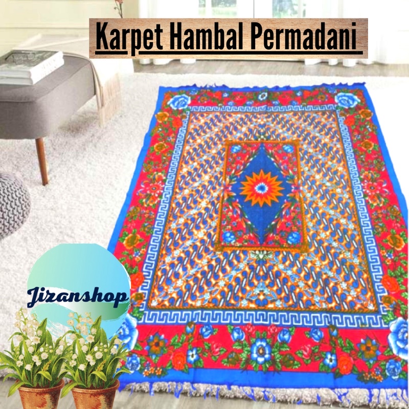 KARPET HAMBAL Permasani PENGUIN PINGUIN Motif Turki ukuran jumbo Besar  Permadani Tikar Lantai  ruan