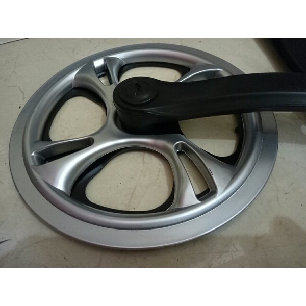 Crank Rotel Piringan Chainwheel Pacific 48T Sepeda Lipat Fixie Balap Mini Track Minion minitrek 48 T