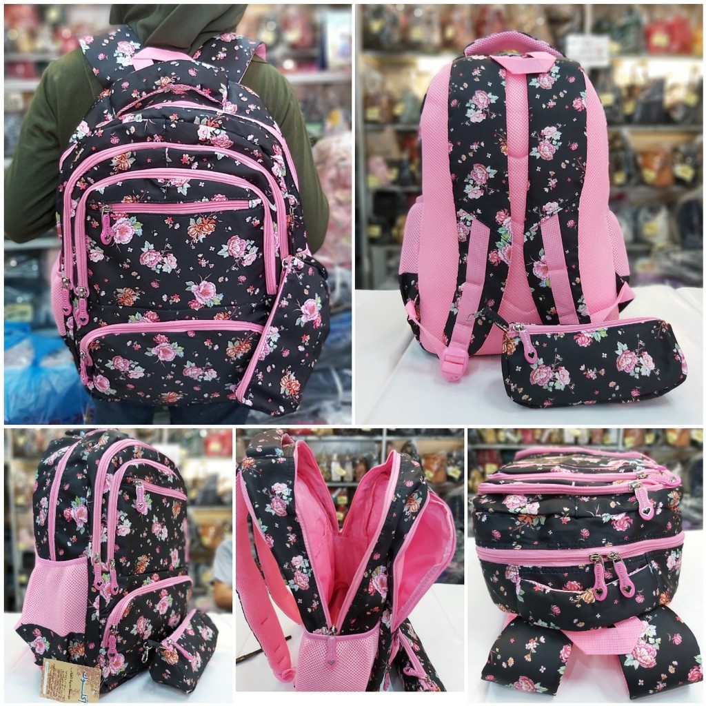 tas import ransel sekolah sd smp sma kerja kuliah anak perempuan