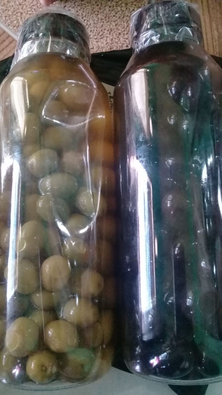 250 Gr Buah Zaitun Hijau Dan Hitam