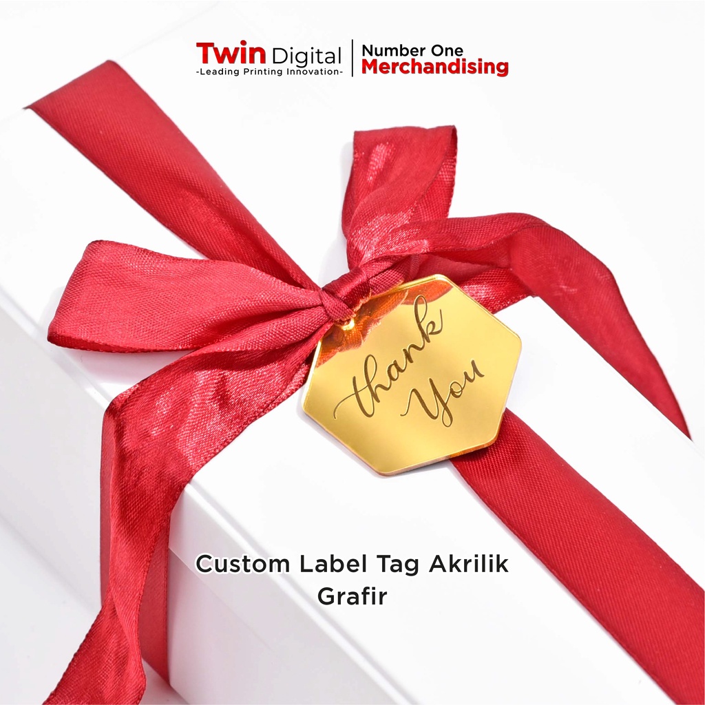 

Twindigital Custom Label Tag Akrilik Mirror Segi Enam Grafir Gantungan Tag Hadiah - Label Tag Acrylic Mirror LTG.5
