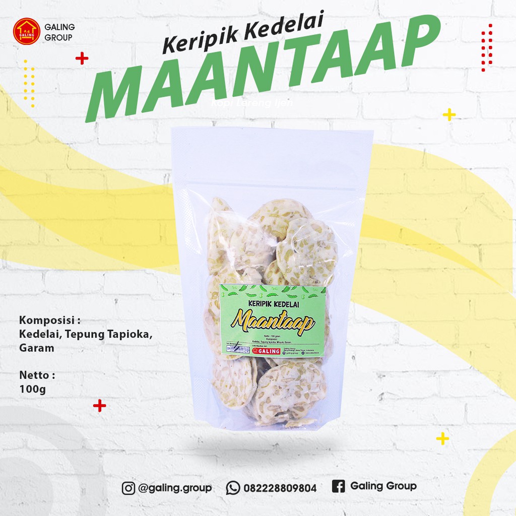 

Keripik Kedelai Maantaap